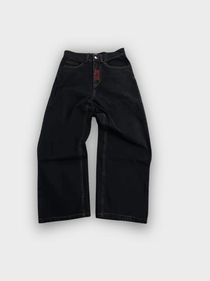 Amalfi Embroidered Baggy Jeans